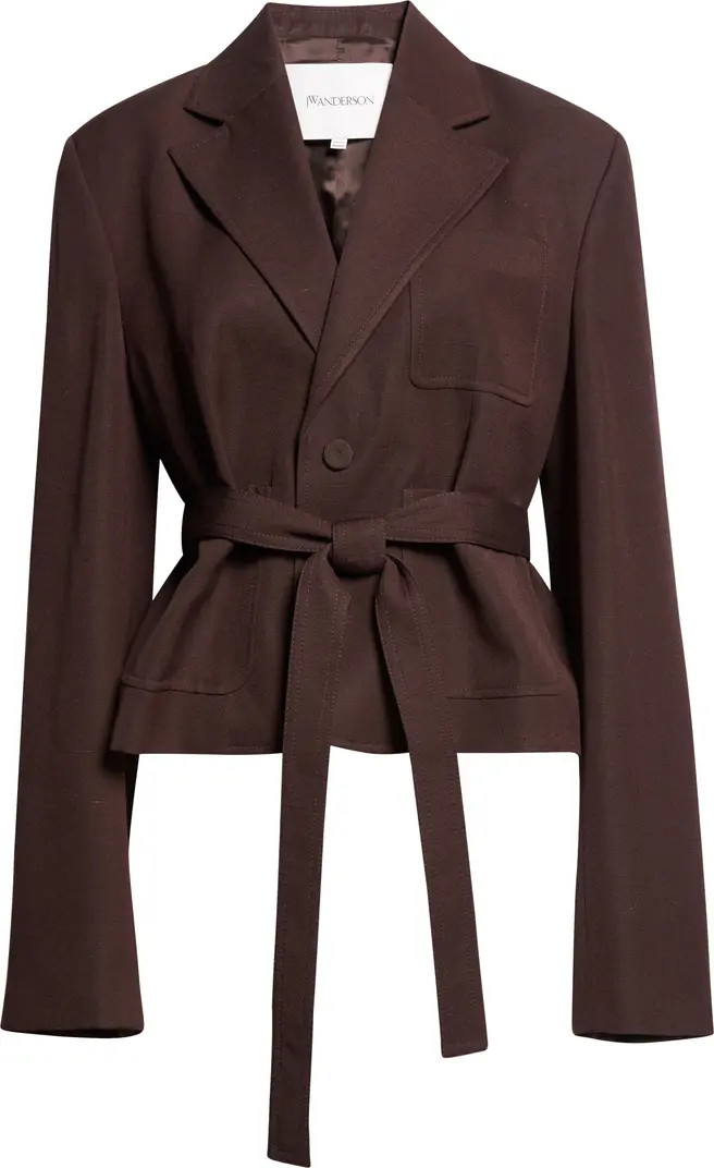 JW Anderson Crop Tailored Jacket | Nordstrom | Nordstrom