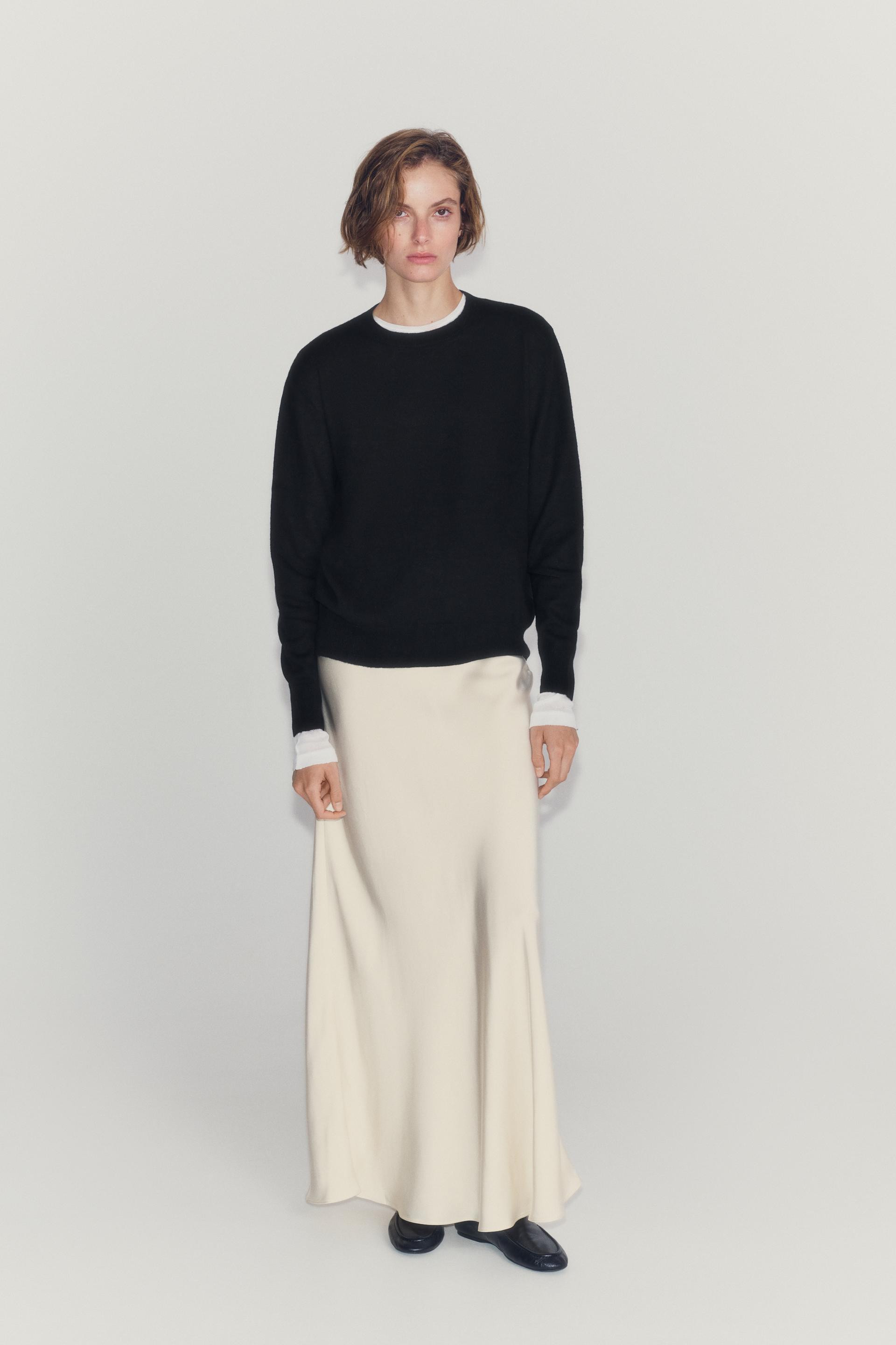 Zara - Maglia 100% Lana Extra Soft - Azzurro Intenso - Xs - Donna | Zara IT