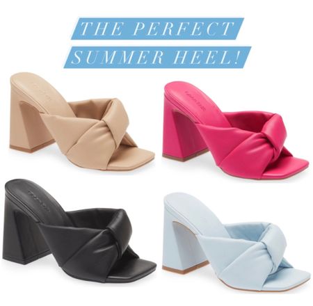 You guys!!! My favor heels are on sale right now!!!! Under $40!!! They’re so comfy and perfect for summer!!! #shoes #heels 

#LTKshoecrush #LTKunder50 #LTKsalealert