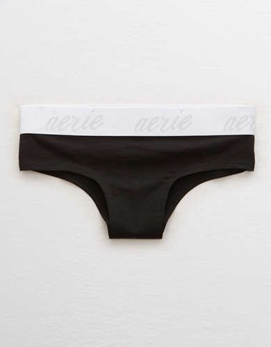 Aerie Cotton Logo Cheeky Undie | American Eagle Outfitters (US & CA)