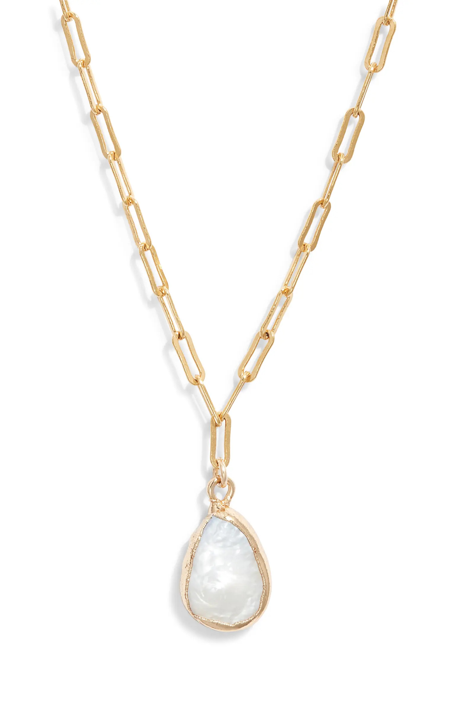 Sedona Baroque Pearl Pendant Necklace | Nordstrom