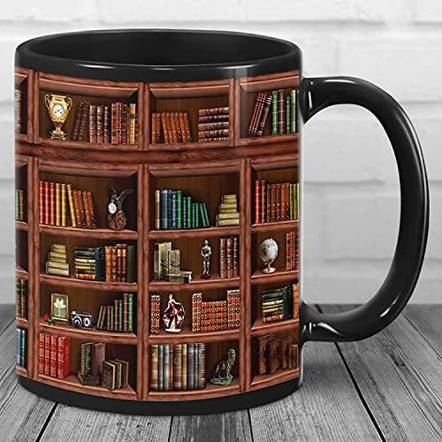 Library Bookshelf Mug Funny Book Mug,Library Mug,Bookshelf Mug,Book Mug,Bookworm Mug Book Lover Gift | Amazon (US)