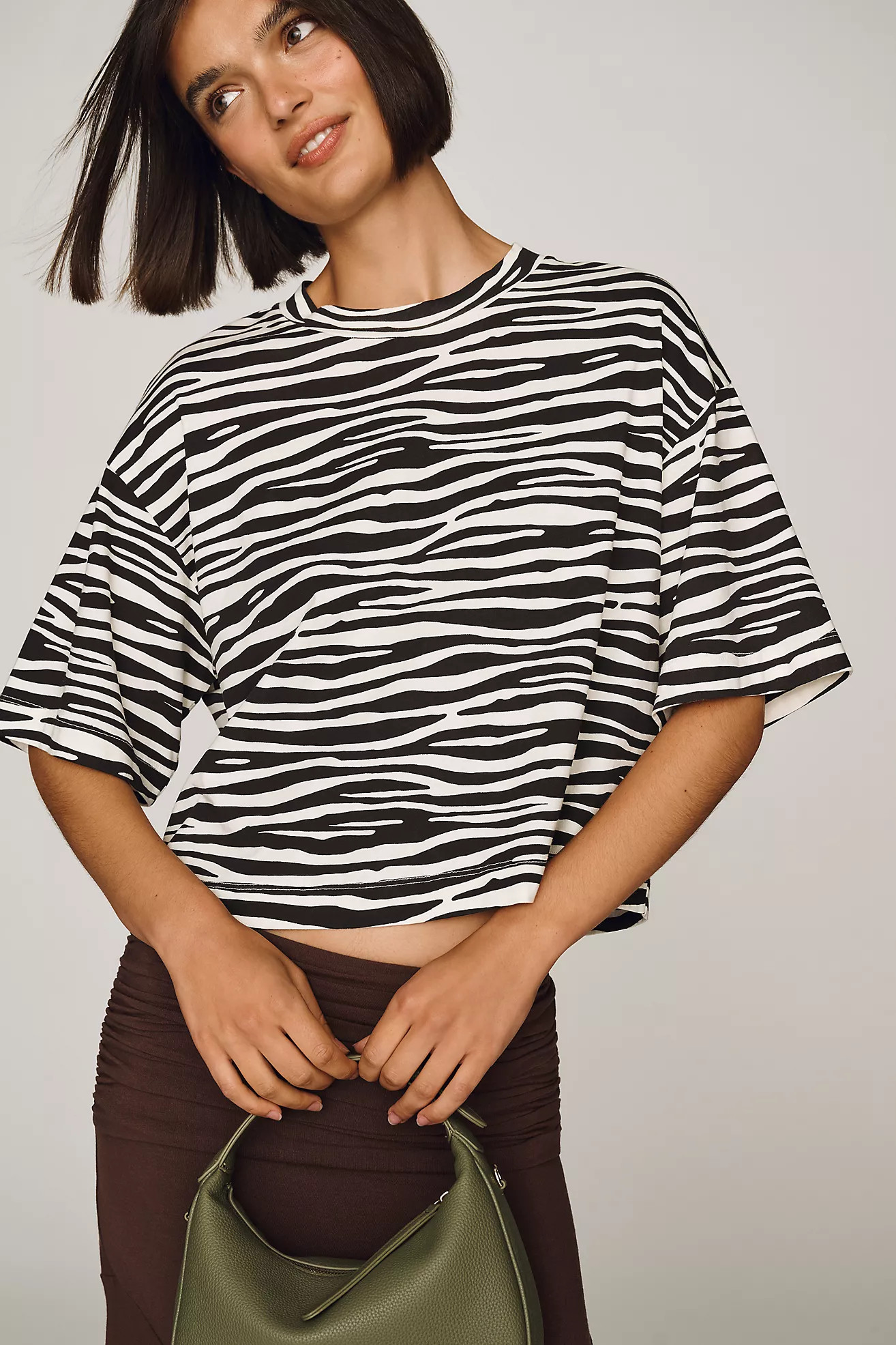 Pistola Mae Crop Tee | Anthropologie (US)
