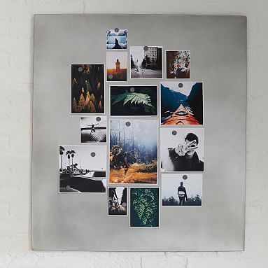 Galvanized Magnet Board | Pottery Barn Teen | Pottery Barn Teen