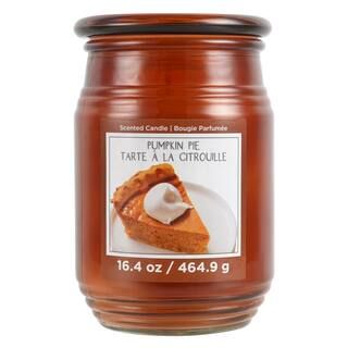 Pumpkin Pie Scented Jar Candle by Ashland®, 16.4oz. | Michaels Stores