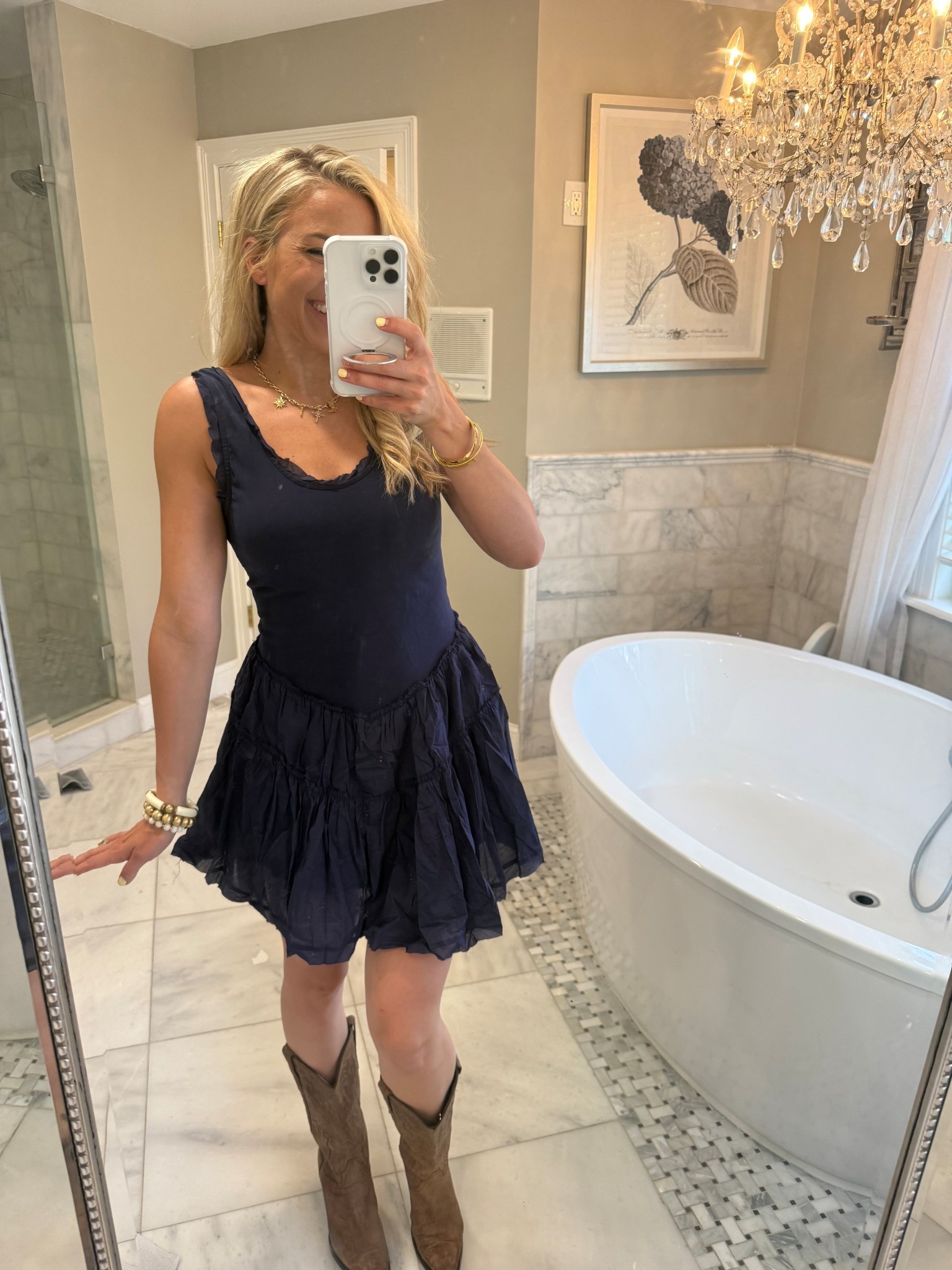 How cute is this mini dress ! Free people look a like for so much cheaper ! Wearing a size small ! 

#LTKFindsUnder50 #LTKSeasonal #LTKU