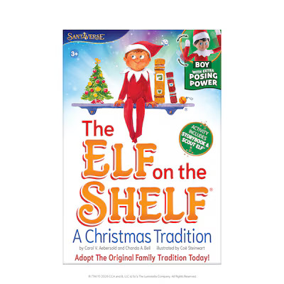The Elf on the Shelf Blue Eyed Boy A Christmas Tradition Children's Book | Lowe's