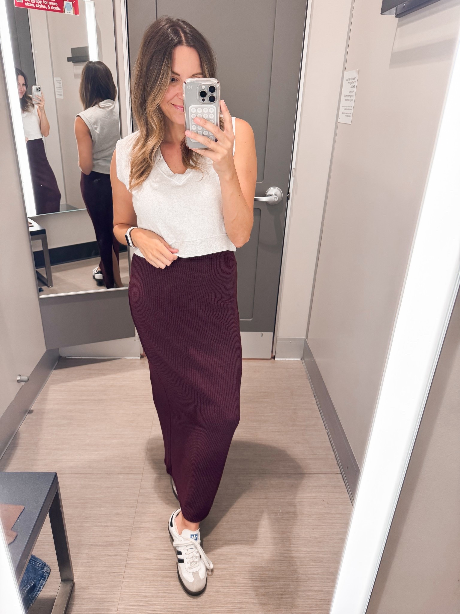 Top - XS
Skirt - similar linked; coming soon!

#LTKStyleTip #LTKSeasonal #LTKFindsUnder50