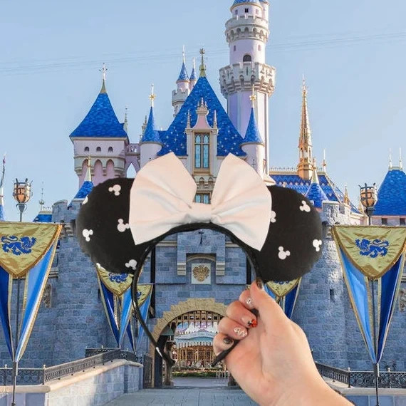 Black and White Mickey Ears | Etsy | Etsy (US)