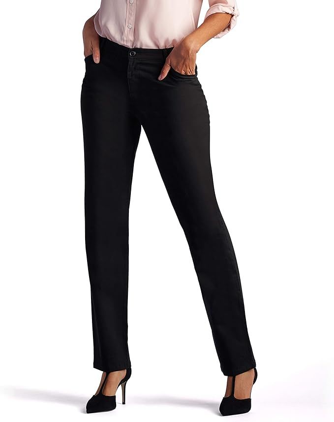 LEE Women’s Relaxed Fit All Day Straight Leg Pant | Amazon (US)