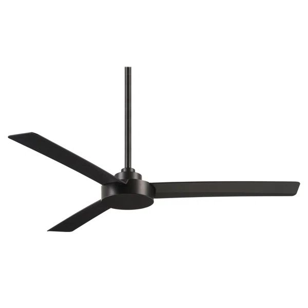 52" Roto 3 - Blade Propeller Ceiling Fan with Wall Control | Wayfair Professional