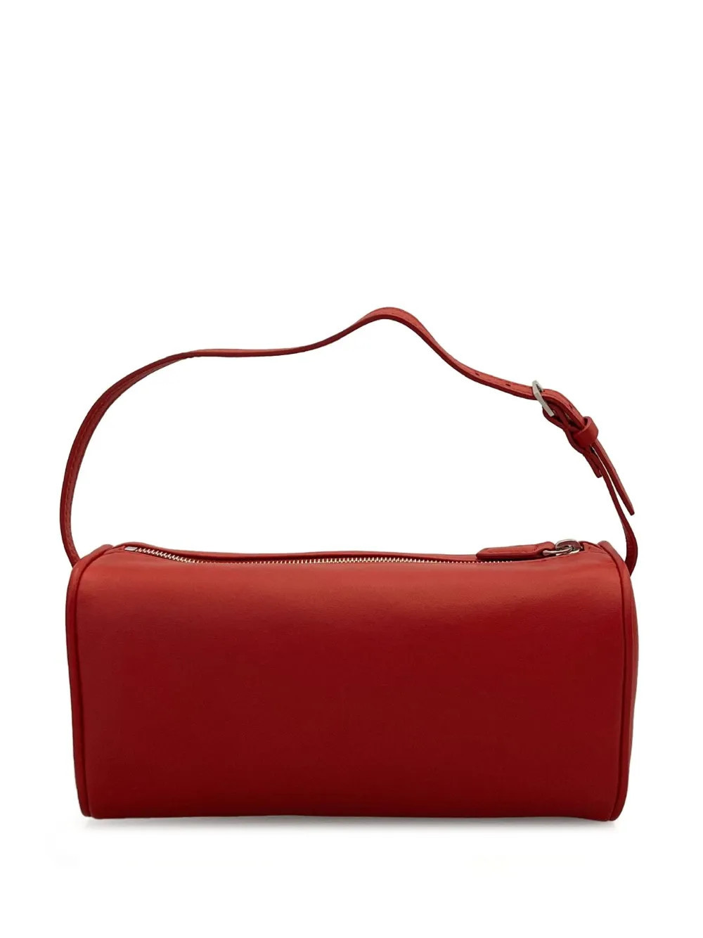 The Row cylindrical top-handle bag - Red | Farfetch Global