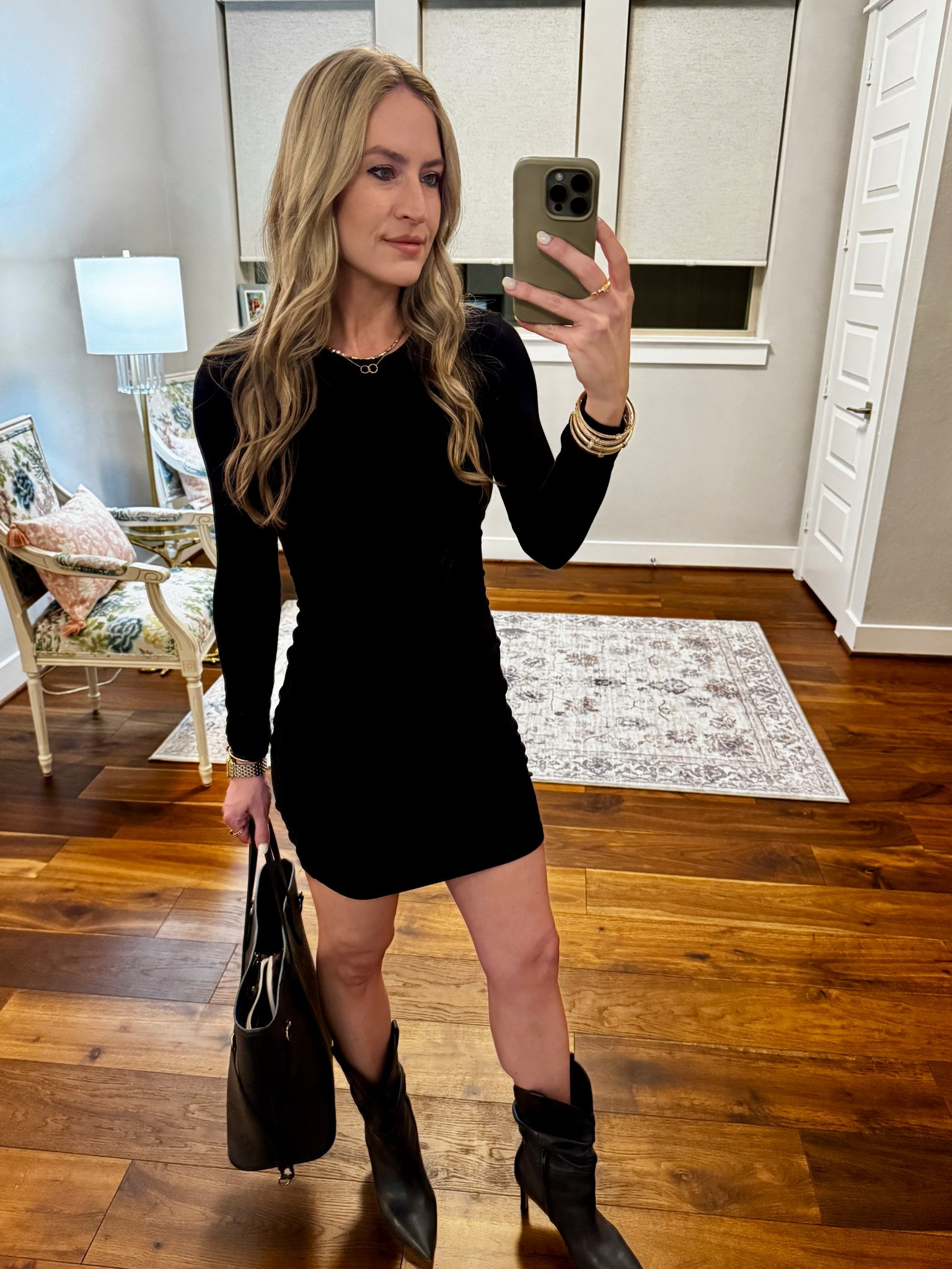 Fall outfit 🍂

This dress comes in a variety of colors and is a thin knit material so it’s perfect for fall’s transitional weather. It can be paired with a denim jacket or coat. It can be dressed up or down  

#everypiecefits

Fall style
Sweater dress
Boots
Booties
Date night
Dinner outfit 
Casual outfit 
Tall boots
Knee night boots 

#LTKOver40 #LTKStyleTip #LTKSeasonal
