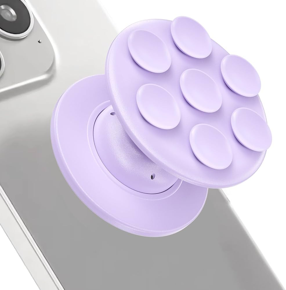 AUROX Expandable and Collapsible Phone Grip Stand Holder, Silicone Suction Cup Phone Grip Holder ... | Amazon (US)