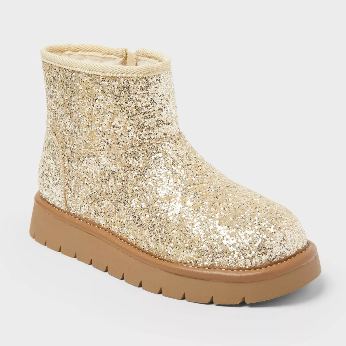 Girls' Honor Faux Suede Style Boots - Cat & Jack™ | Target