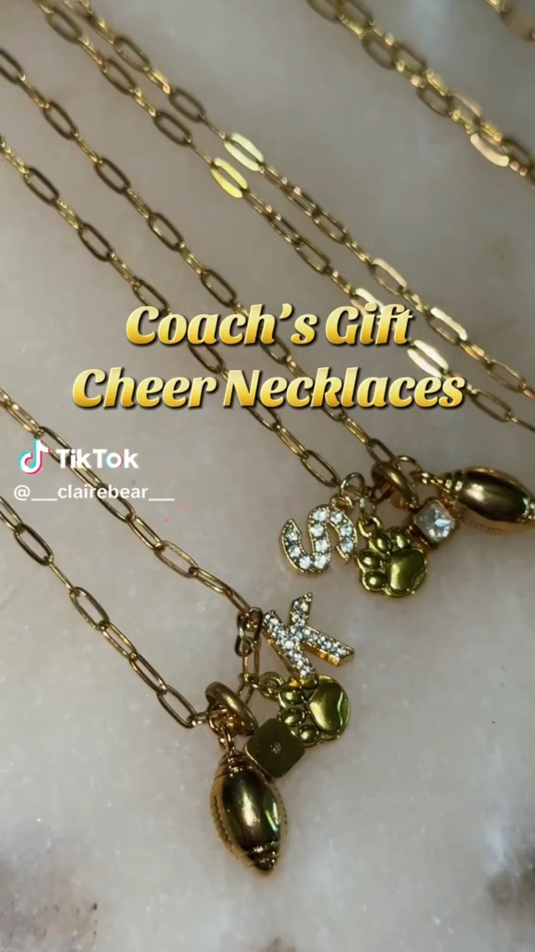 Cheer Coach’s DIY necklaces ✨

#LTKStyleTip #LTKGiftGuide #LTKActive
