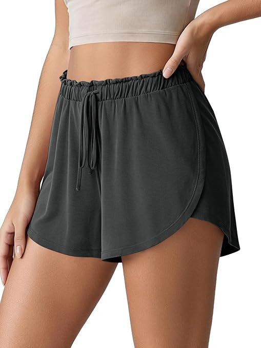 ODODOS Modal Soft Lounge Shorts for Women Drawstring High Waist Casual Sleepwear Lightweight Cozy... | Amazon (US)