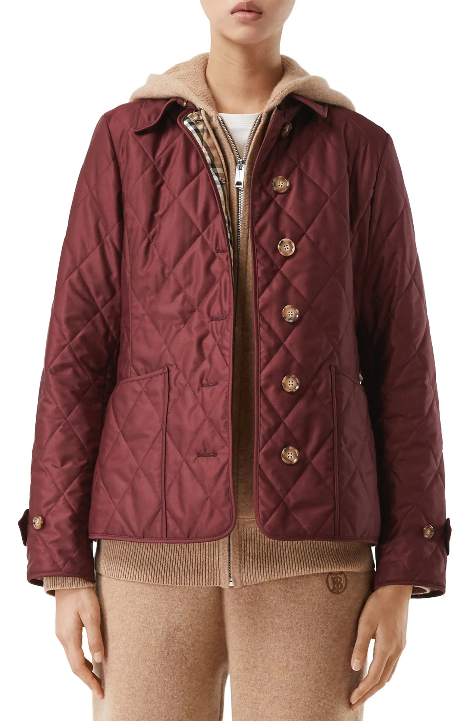 Fernleigh Thermoregulated Diamond Quilted Jacket | Nordstrom