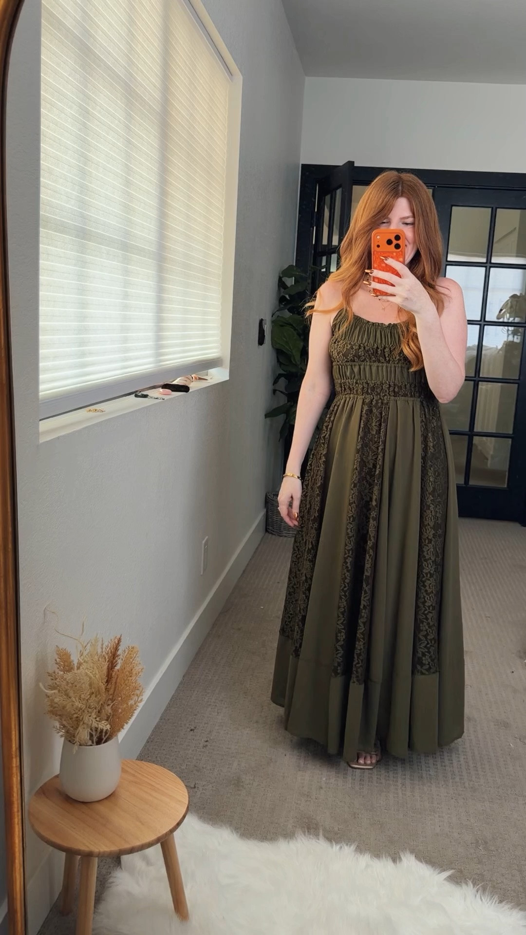 Designer inspired maxi dress on sale from Amazon size small.