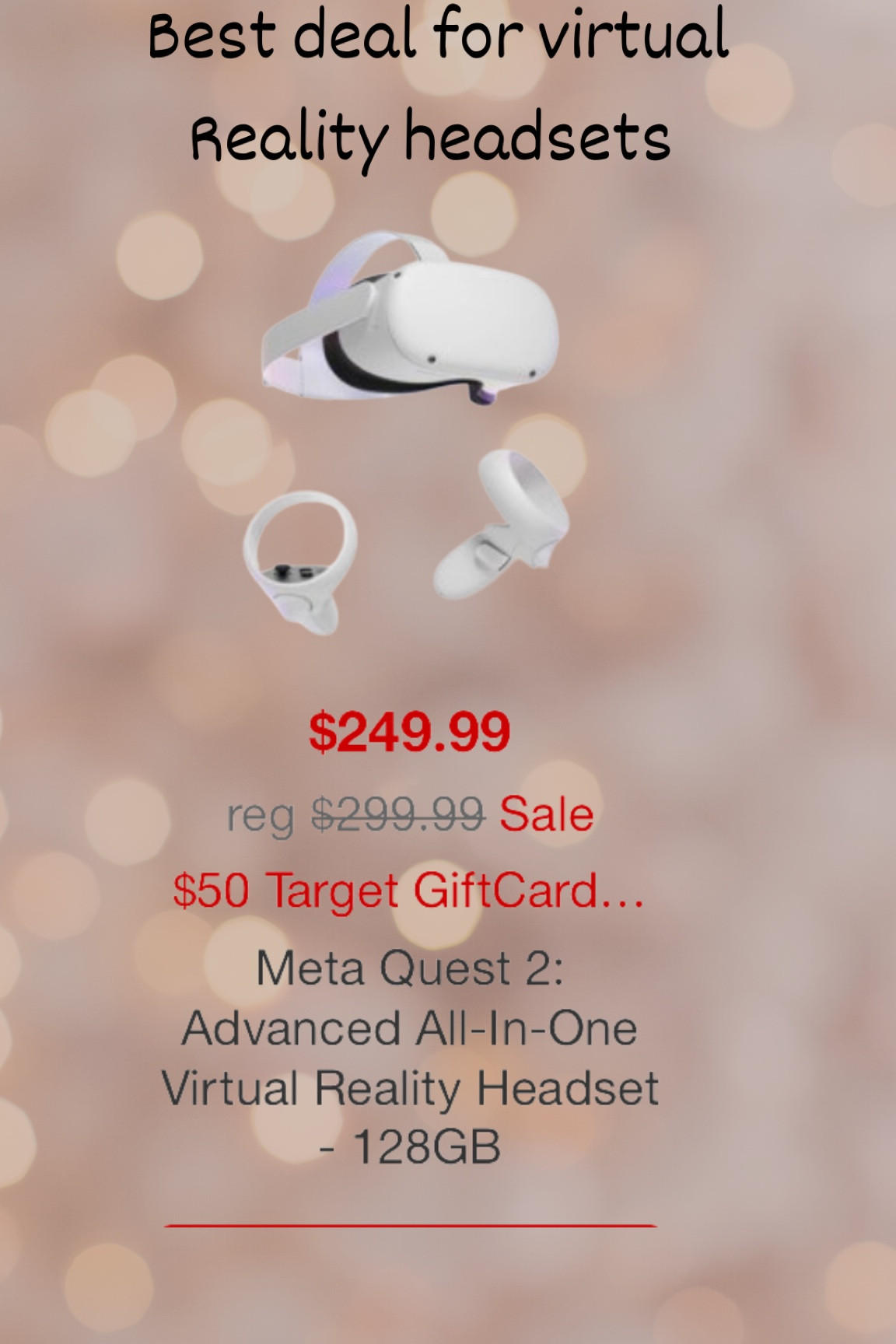 They come down to $199 or $189 if you use your Target red card! 

#LTKHoliday #LTKsalealert #LTKGiftGuide