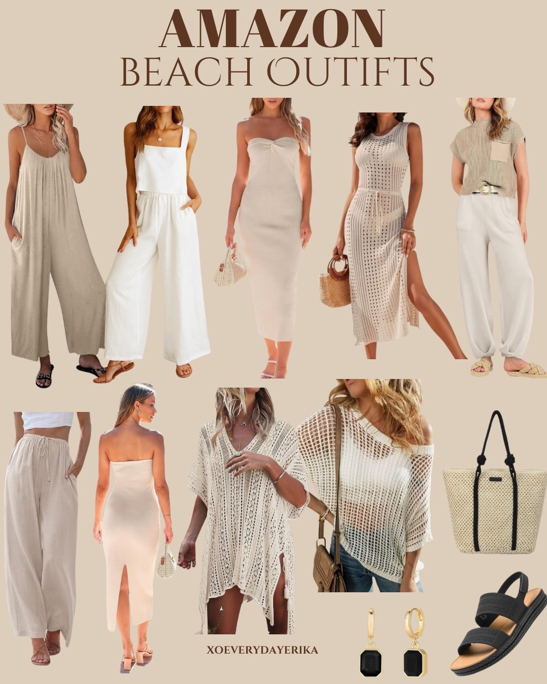 Amazon Beach Outfit Ideas 
A few of my favorite resort pieces for your next vacation. 

#resirtwear #beachoutfits 

#LTKSeasonal #LTKSwim #LTKTravel