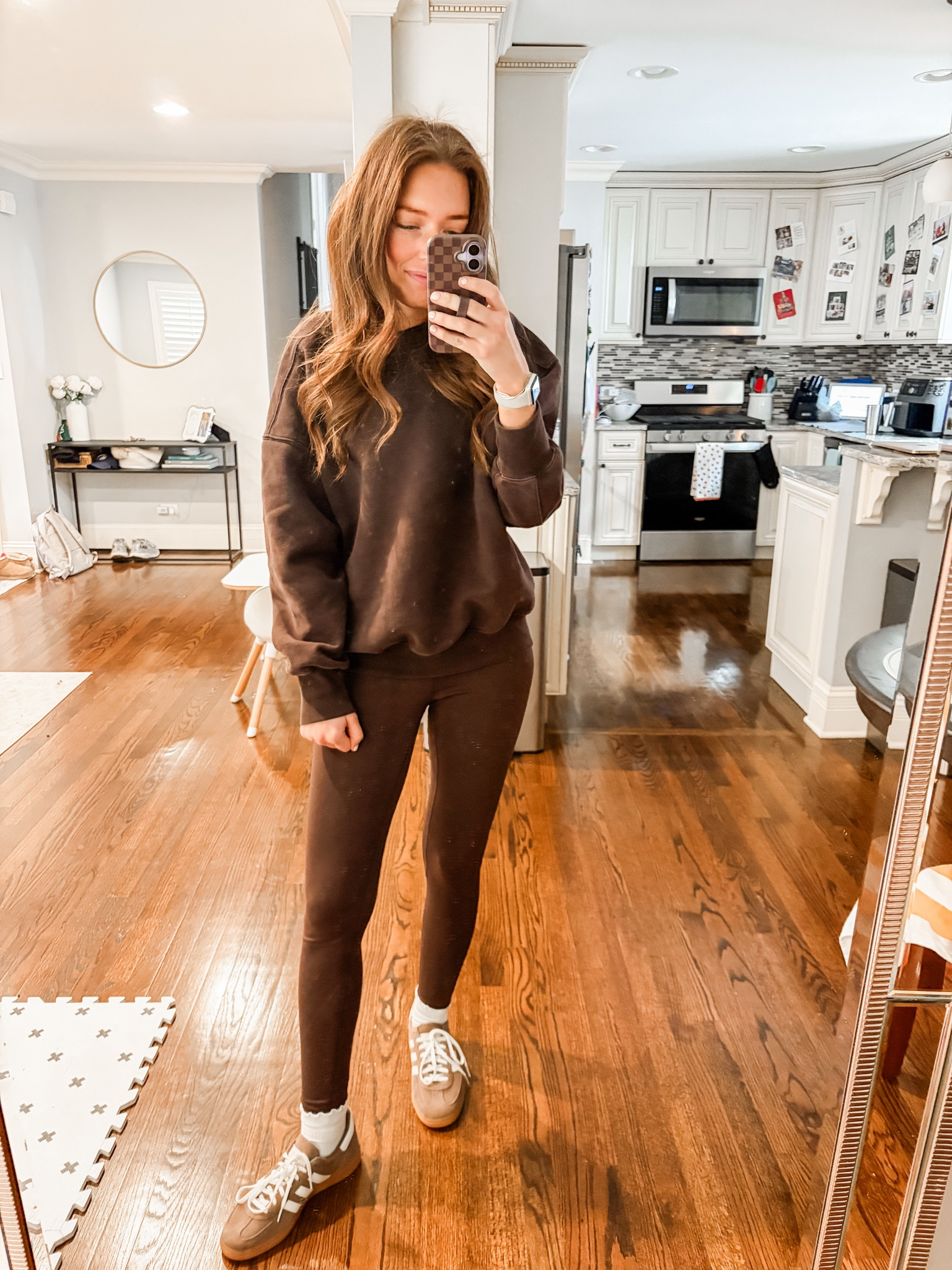 Loungewear / mom outfit / leggings / sweatshirt / spring outfit 

#LTKootd #LTKmomlife #LTKSeasonal