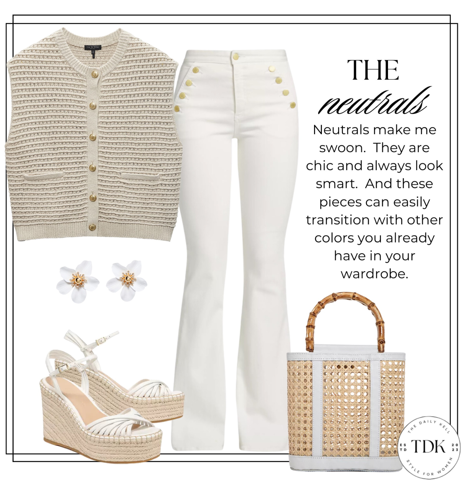 Soft beiges, creamy whites, and earthy tones come together for a look that's both timeless and fresh.

#LTKOver40 #LTKWorkwear #LTKStyleTip