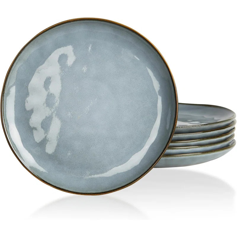 Leny 10.25'' Stoneware Dinner Plate (Set of 6) | Wayfair North America