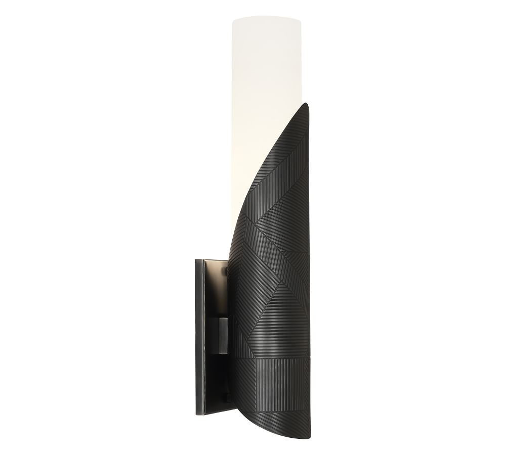 Deane Glass Tube Sconce | Pottery Barn (US)