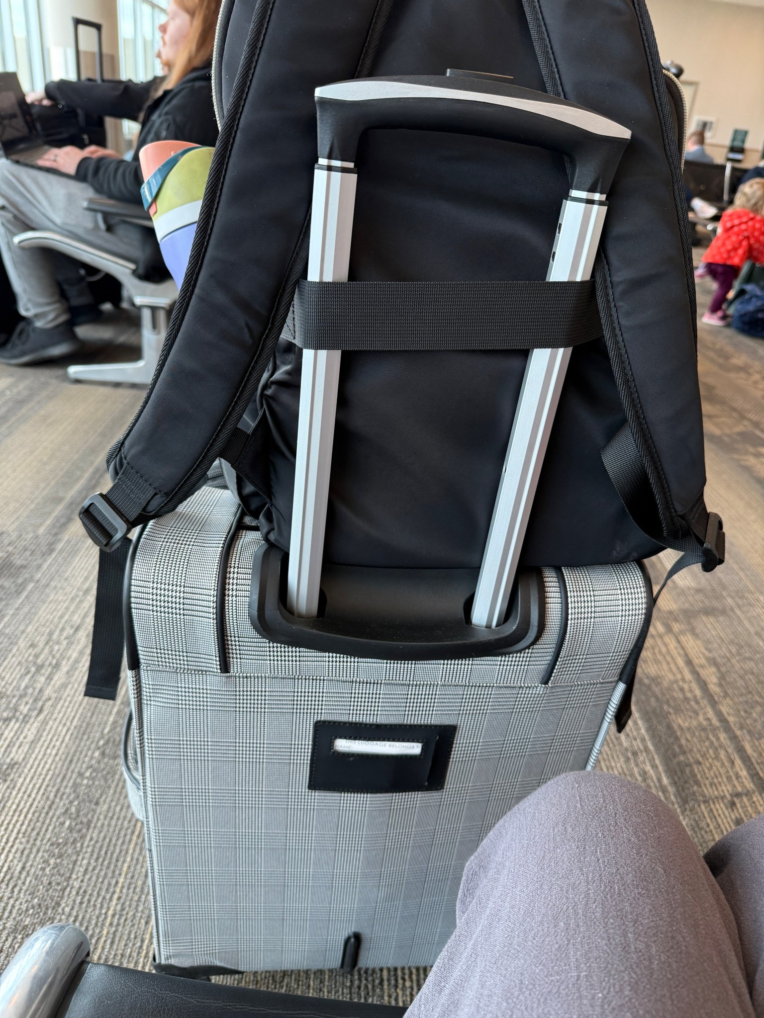 My travel companions.

#LTKTravel