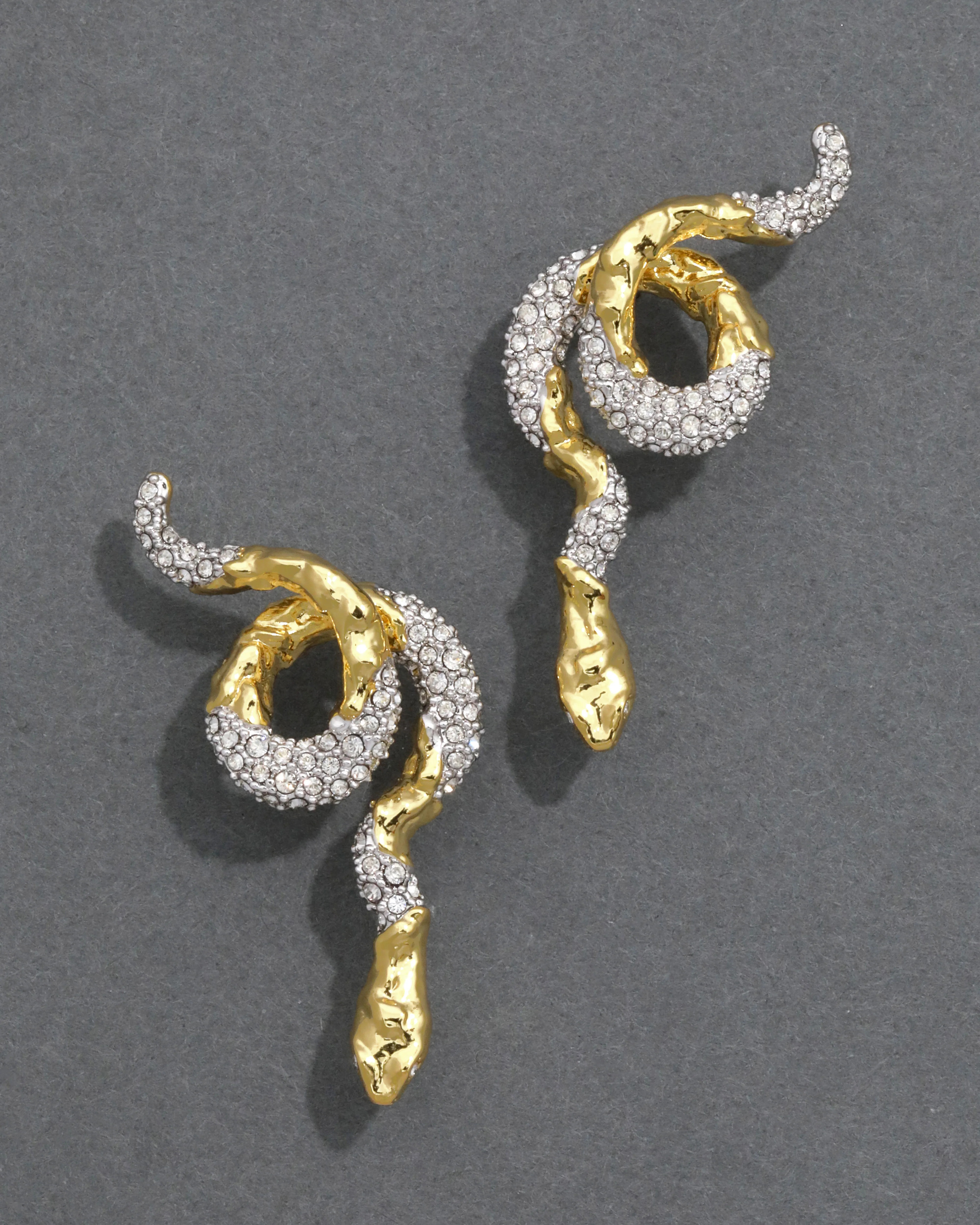 Crystal Pave Serpent Crawler Earring | Alexis Bittar | Alexis Bittar