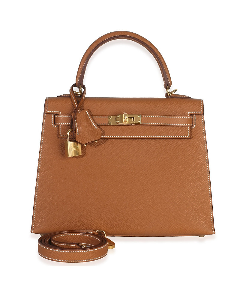 Pre-Owned HERMES Kelly 25 Leather Handbag | Bloomingdale's (US)