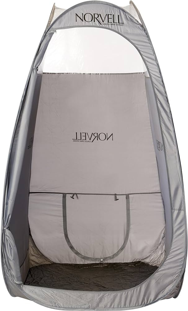 Norvell XL Mobile Spray Room Pop-Up Tent, Self Tanning Tent, Black | Amazon (US)