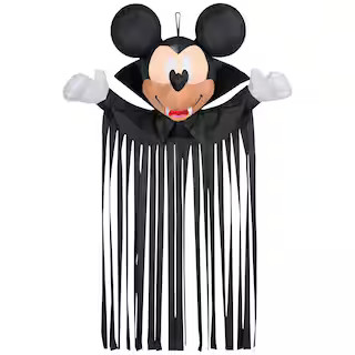 77.95 in. H x 48.82 in. W x 20.47 in. L Halloween Airblown Inflatable-Door Hanger-Mickey Head w/S... | The Home Depot
