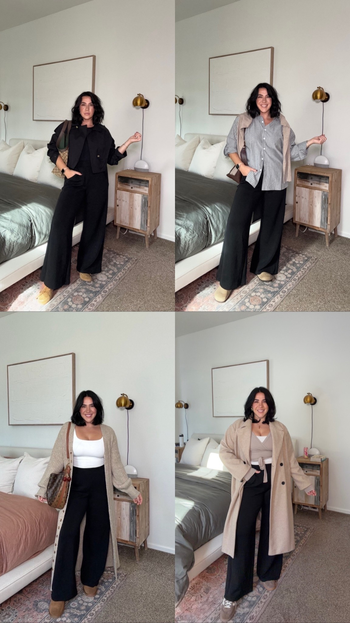 4 ways to style the viral spanx track pants - I can do M or L I like both but probably prefer M! 

#LTKMidsize #LTKmomlife #LTKootd