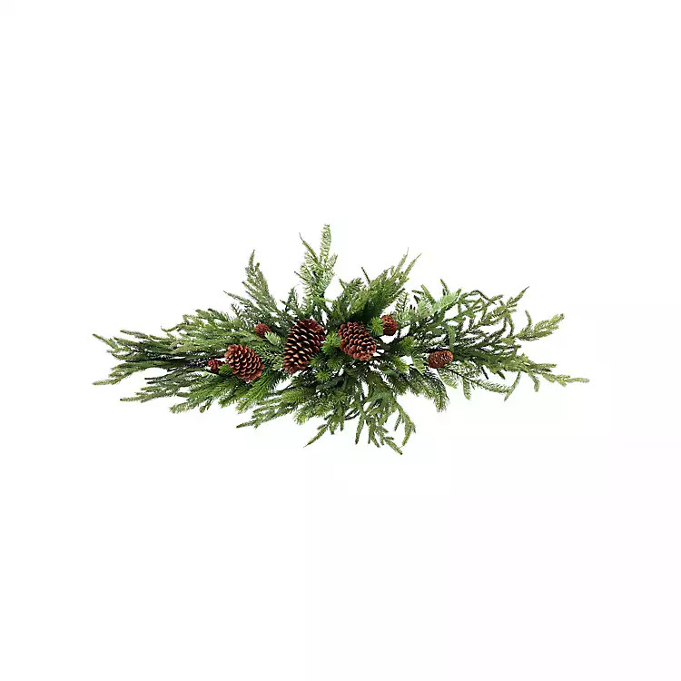 Real-Touch Norfolk Spruce Swag | Kirkland's Home