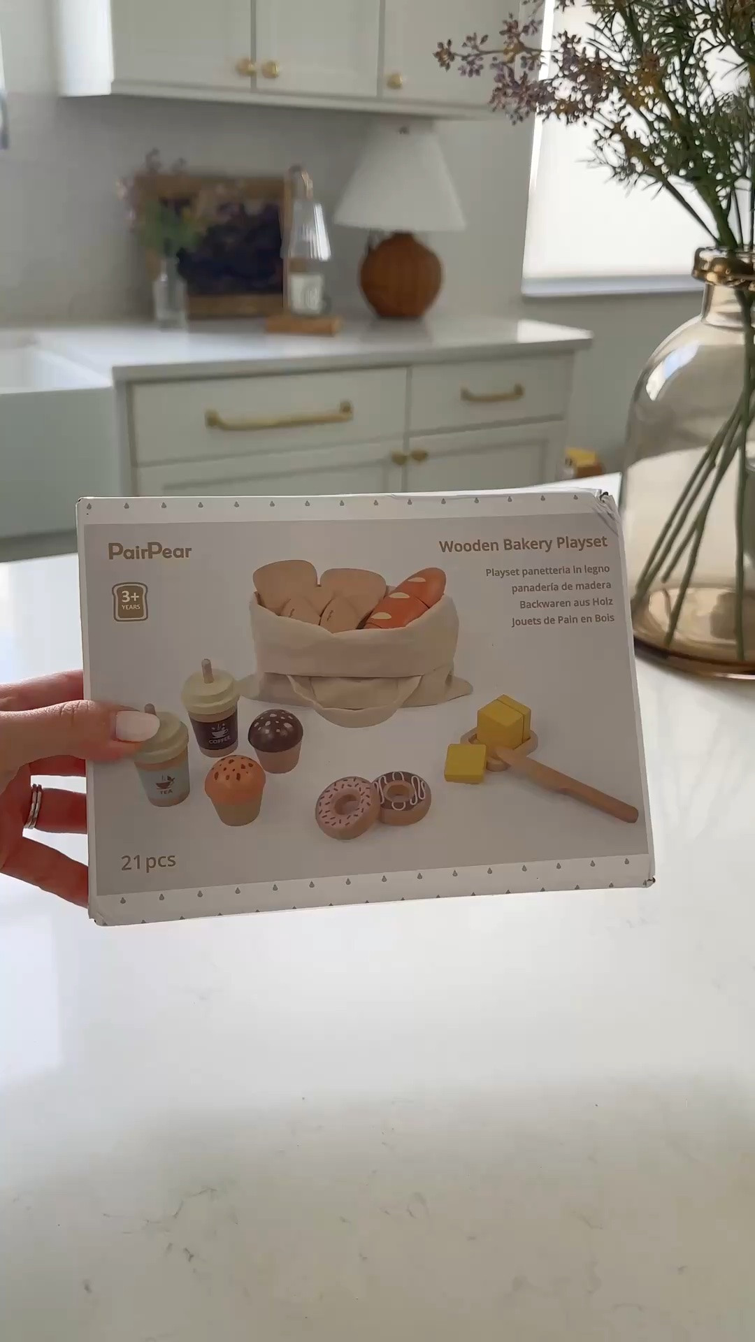 Can we talk about how adorable this wooden toddler bakery play set is?! The quality is seriously so impressive and it's such a wonderful find!

wooden play set, toddler gift idea, imaginative play, kids bakery set, pretend play, Montessori toy, Amazon kids, toddler toys, boy mom

#LTKKids #LTKBaby