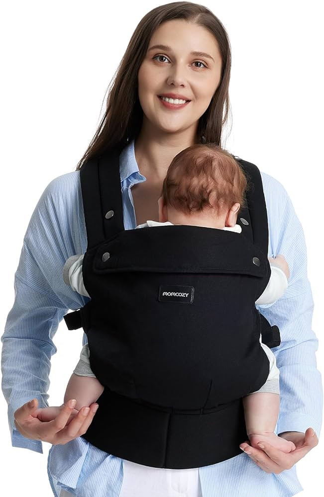 Momcozy Baby Carrier Newborn to Toddler - Ergonomic, Cozy and Lightweight Infant Carrier for 7-44... | Amazon (US)