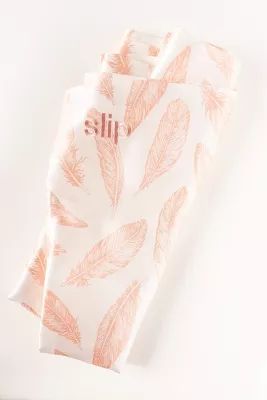 Slip Feather Silk Pillowcase | Anthropologie (US)