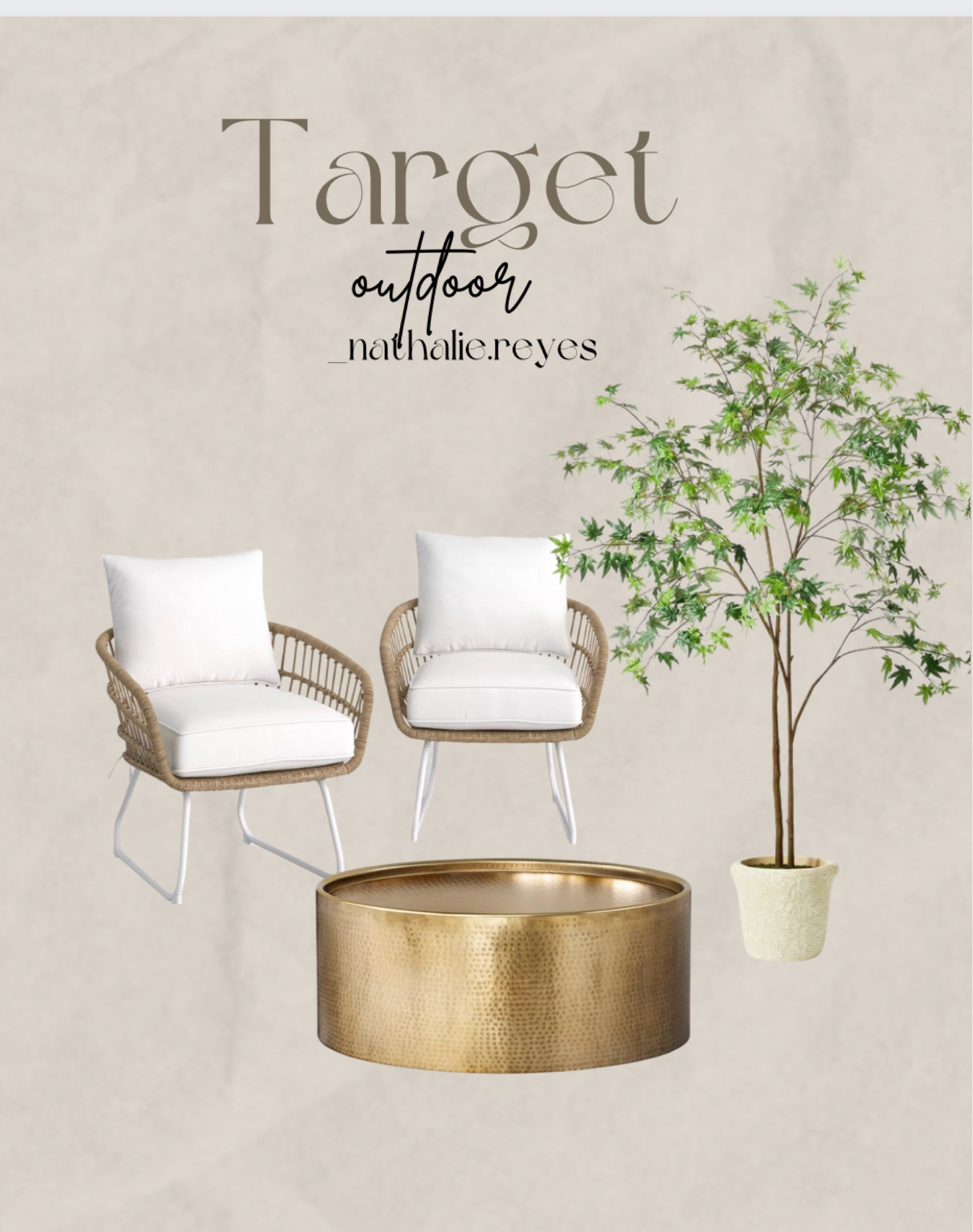 Outdoor Target Furniture 

#LTKhome #LTKSeasonal #LTKsalealert