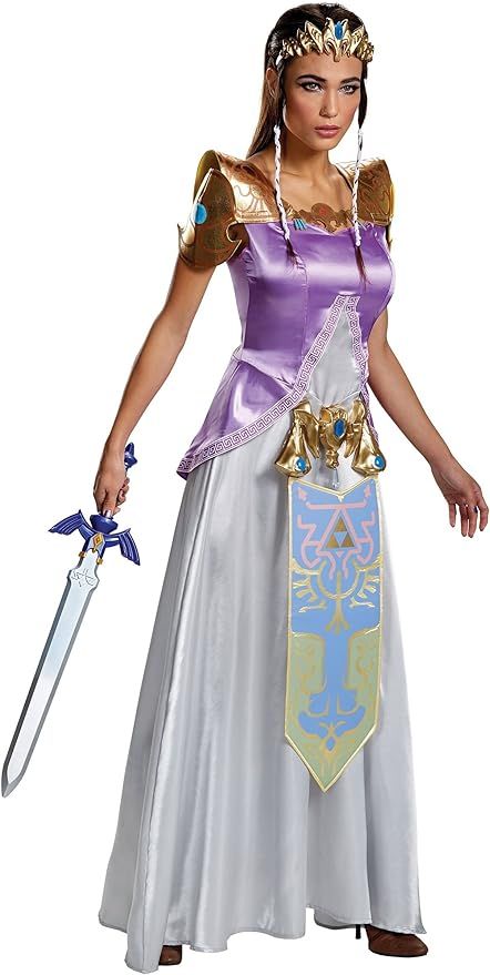 Disguise Women's Legend Of Zelda Deluxe Zelda Adult Costume | Amazon (US)