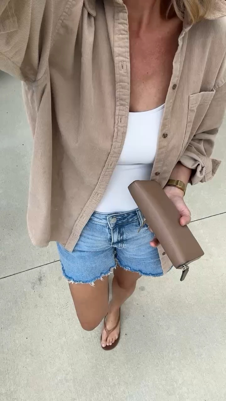Use code EXTRA30 for a discount on this corduroy shirt. I am in size small tall.  And small in the bra tank.  I sized up one in the shorts.

#LTKootd #LTKSaleAlert #LTKTall