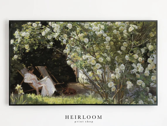 Samsung Frame TV Art | Flowers | Roses | DIGITAL Art | Frame TV | Etsy (US)