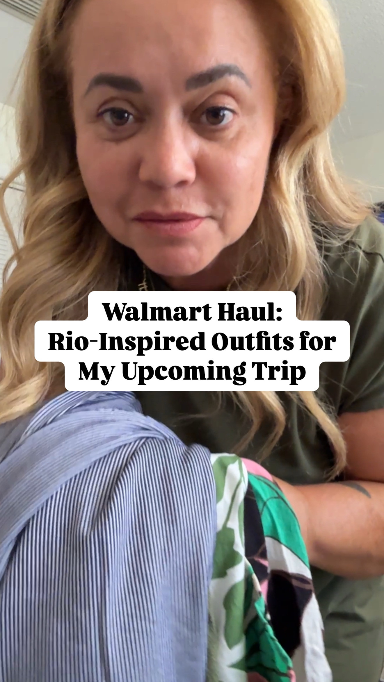 I went to @walmart Walmart to pick up some fun and versatile items for my upcoming trip to Rio. I found a two-piece set that can be mixed and matched with other pieces, as well as a few dresses and tops that have a very Rio-inspired style. I’m excited to wear these outfits and show you how I can create different looks with them. 
Type - Rio for links 🔗 

Walmart Rio de Janeiro inspired outfit for my trip. Dresses/bikini/travel outfit/resort outfit 

Walmart Hail Rio de Janeiro inspired outfits for my upcoming trip

#Walmart #RioStyle #MixAndMatch #VersatileOutfits #Pockets #CottonBlend #Comfortable #EverydayWear #Affordable #traveloutfits #resortoutfit

#LTKSwim #LTKFindsUnder50 #LTKOver40