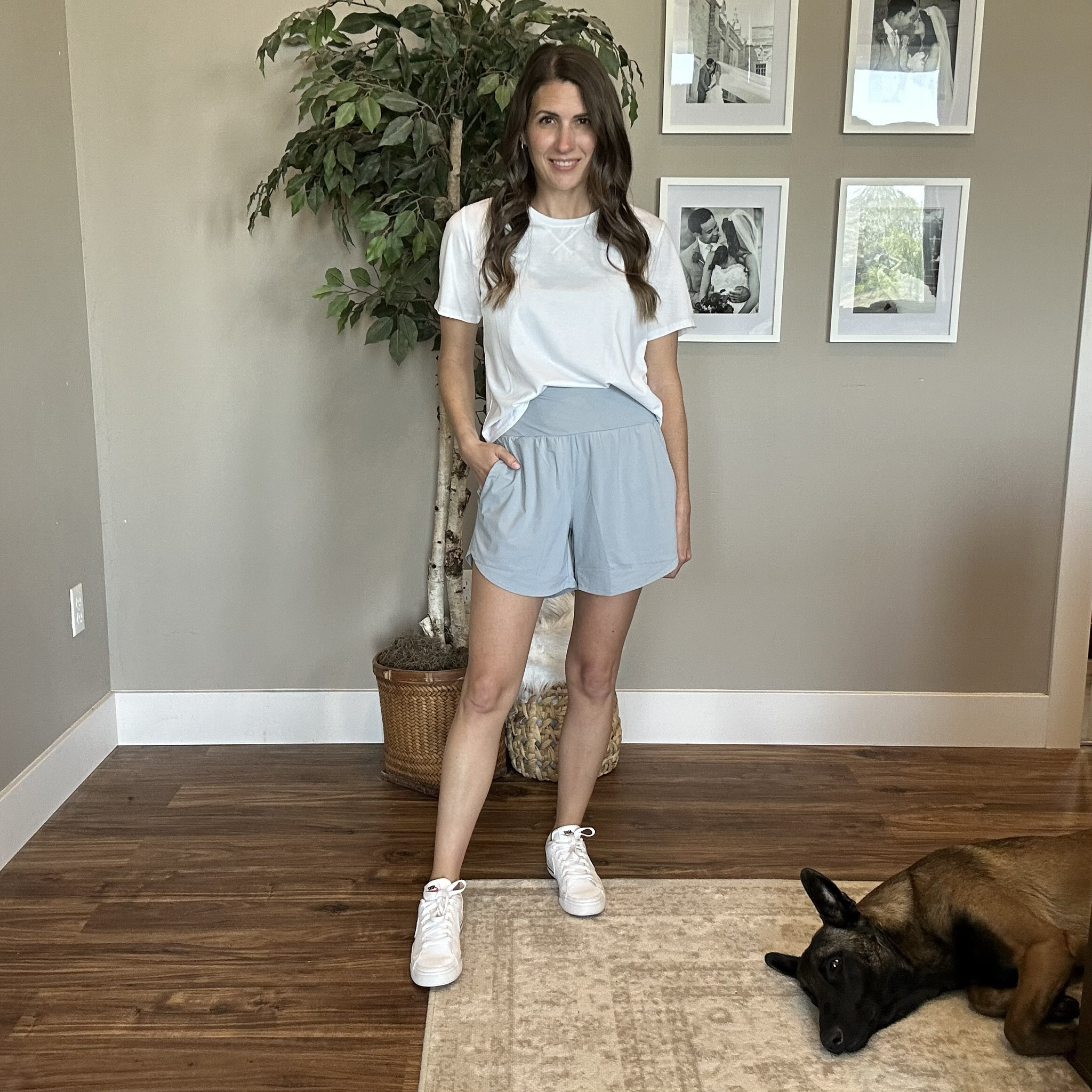 Very comfortable and breathable shorts! The high waist band is buttery soft. Love these shorts! 

#LTKfitness #LTKfindsunder50 #LTKActive