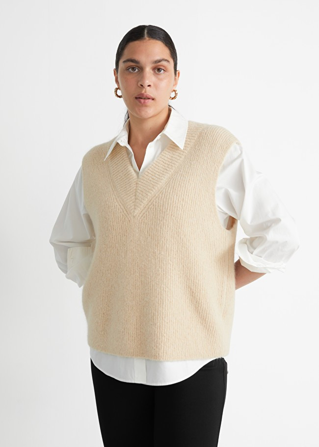 Oversized Alpaca Blend Vest | & Other Stories (EU + UK)