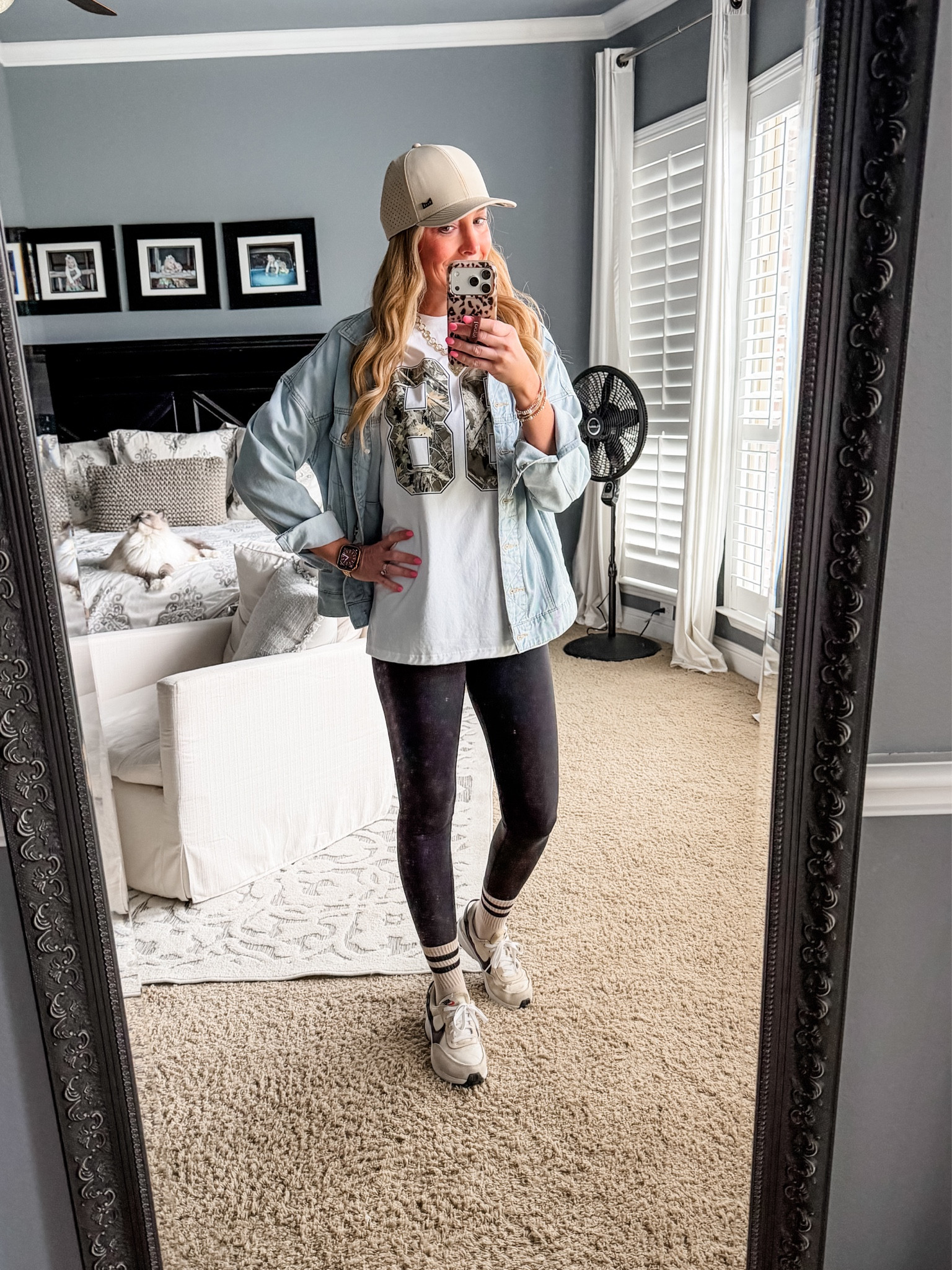 Loving this cute graphic tee paired with leggings. I’m wearing a small in the jacket and shirts and a size 4 in the leggings. 

Casual outfit | casual outfits | tshirt | graphic tee | leggings | sneakers | tennis shoes | denim jacket | jean jacket | spring outfits | Amazon | travel outfits 


#LTKmomlife #LTKootd #LTKSaleAlert