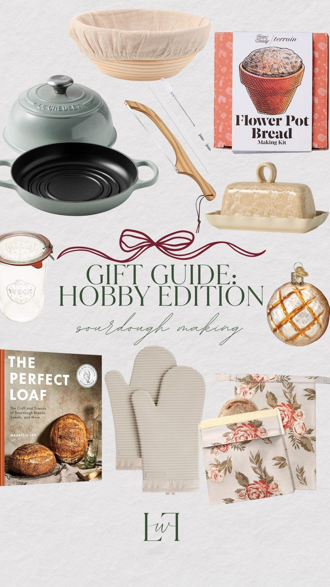 The cutest gift ideas for anyone who’s recently gotten into sourdough baking! 


Life with loverly, gift ideas mix gifts for her, hobbies, sourdough baking, cooking 

#LTKHoliday #LTKGiftGuide