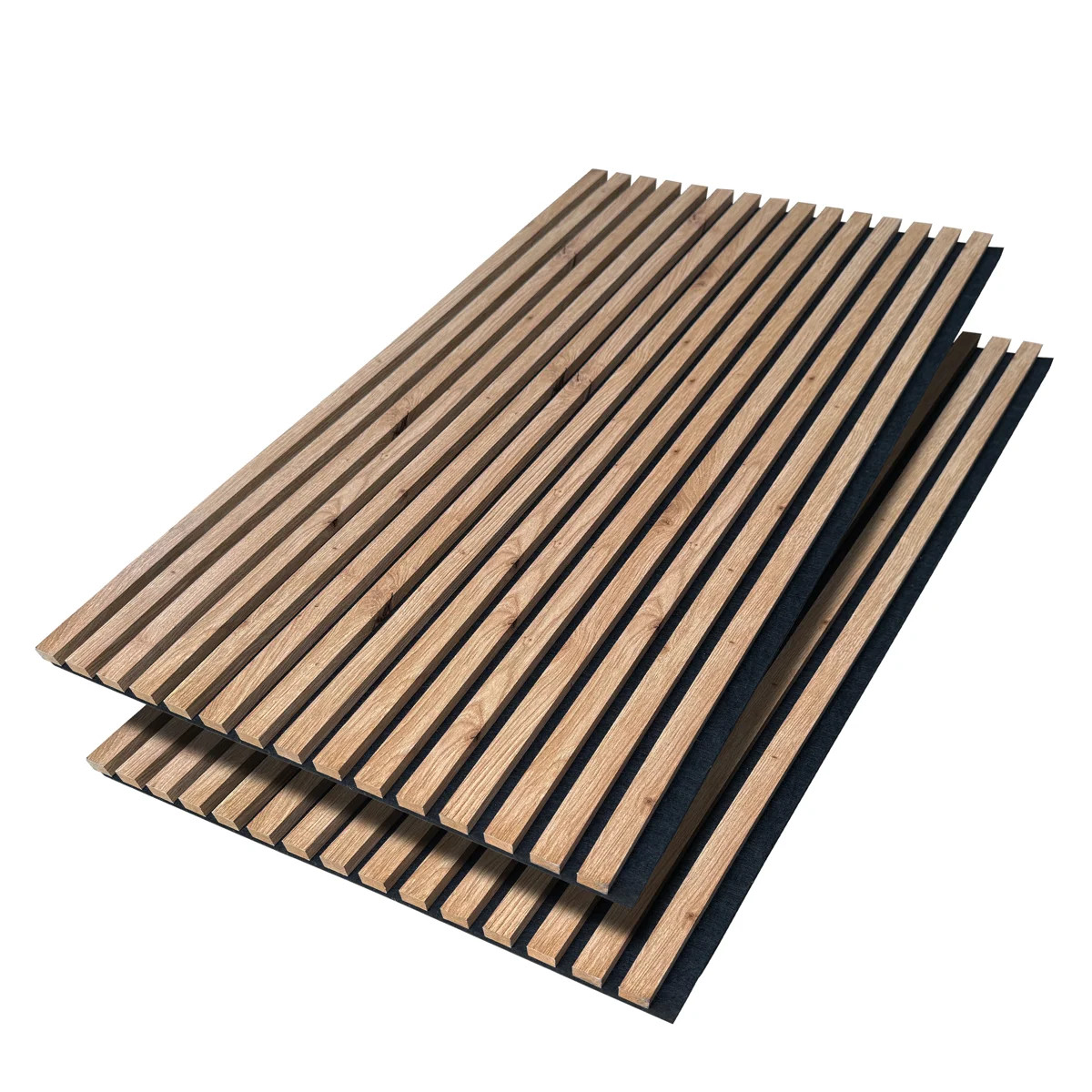 Luxdecor Acoustic Wood Slat Wall Panels For Wall 12pack Wood Slat Panels For Wall 47.2”x23.6”... | Wayfair North America