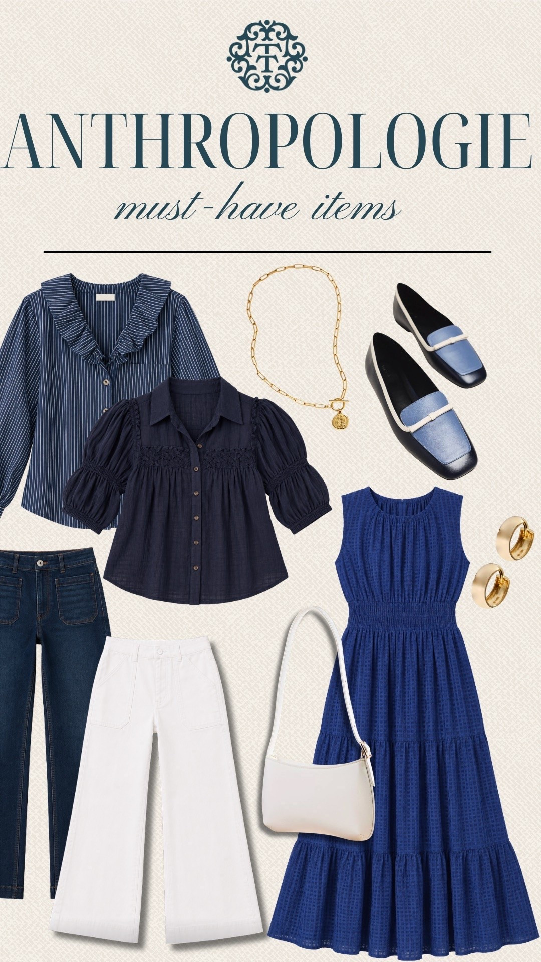 We’re loving these must-have finds from Anthropologie. From pretty tops and dresses to blue shoes, denim, and simple accessories, there’s so much to mix and match. These are definitely a few pieces we’d be adding to our wishlist!

#LTKSeasonal #LTKOver40 #LTKMidsize